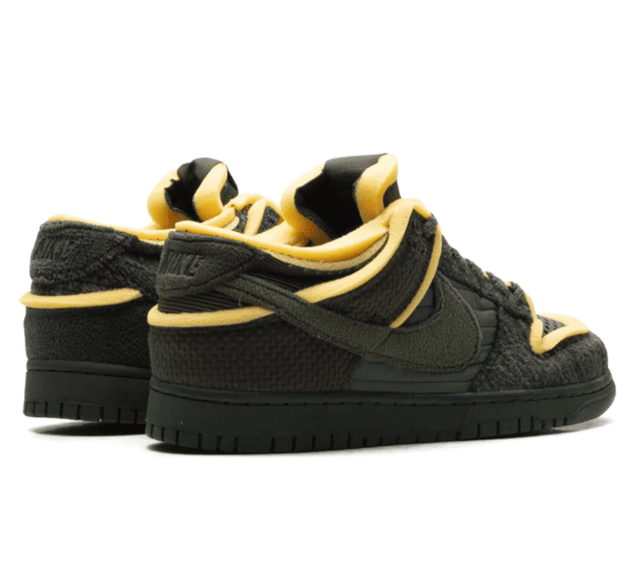 Nike Dunk Low x CPFM Cactus Plant Flea Market "Swamp Sponge Sequoia" schwarz braun grüner Sneaker