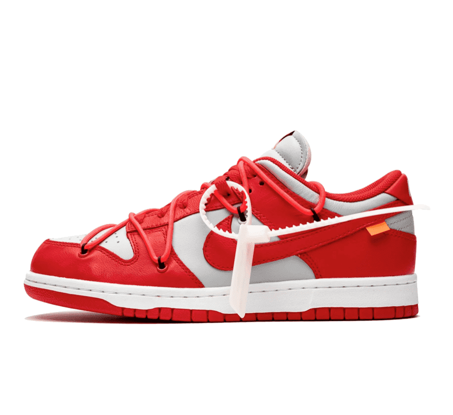 Nike Dunk Low x Off-White 'University Red'