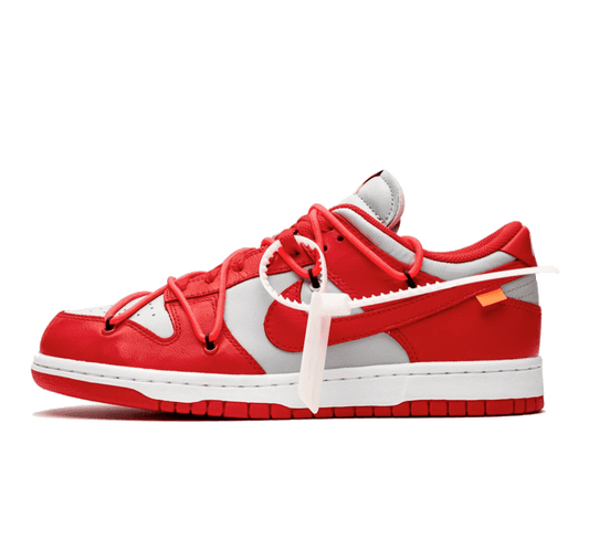 Nike Dunk Low x Off-White 'University Red'