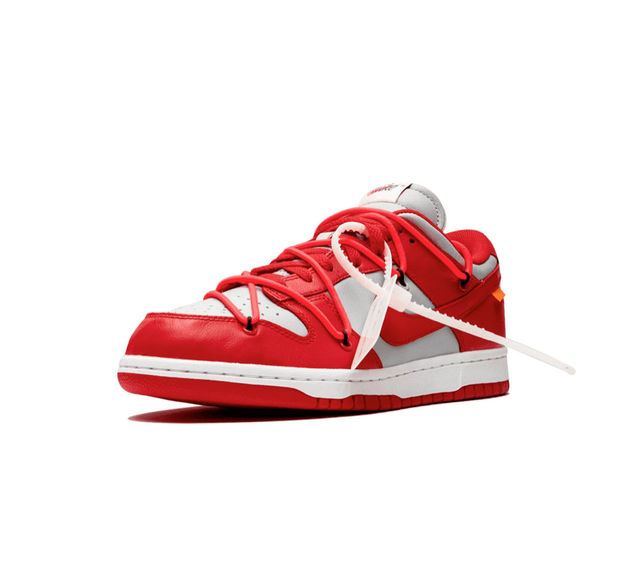 Nike Dunk Low x Off-White 'University Red'