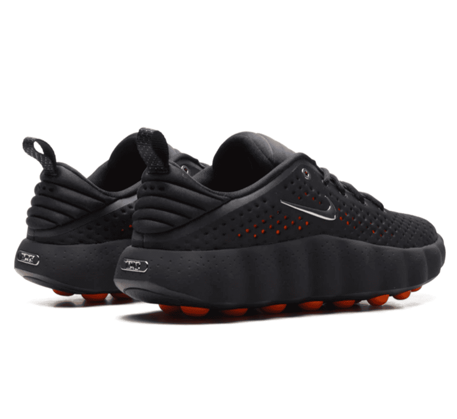 Nike Mind 002 Black Hyper Crimson - schwarz orangener Sneaker