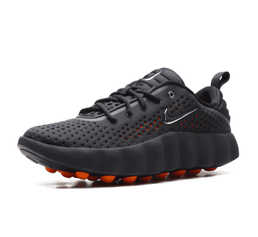 Nike Mind 002 Black Hyper Crimson - schwarz orangener Sneaker