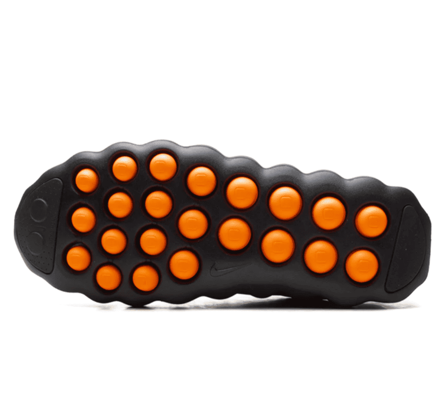 Nike Mind 002 Black Hyper Crimson - schwarz orangener Sneaker