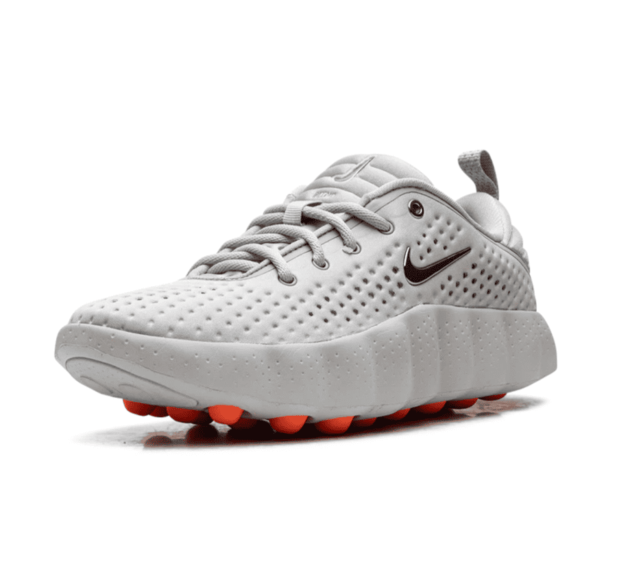 Nike Mind 002 Light Smoke Grey - grau orangener Sneaker