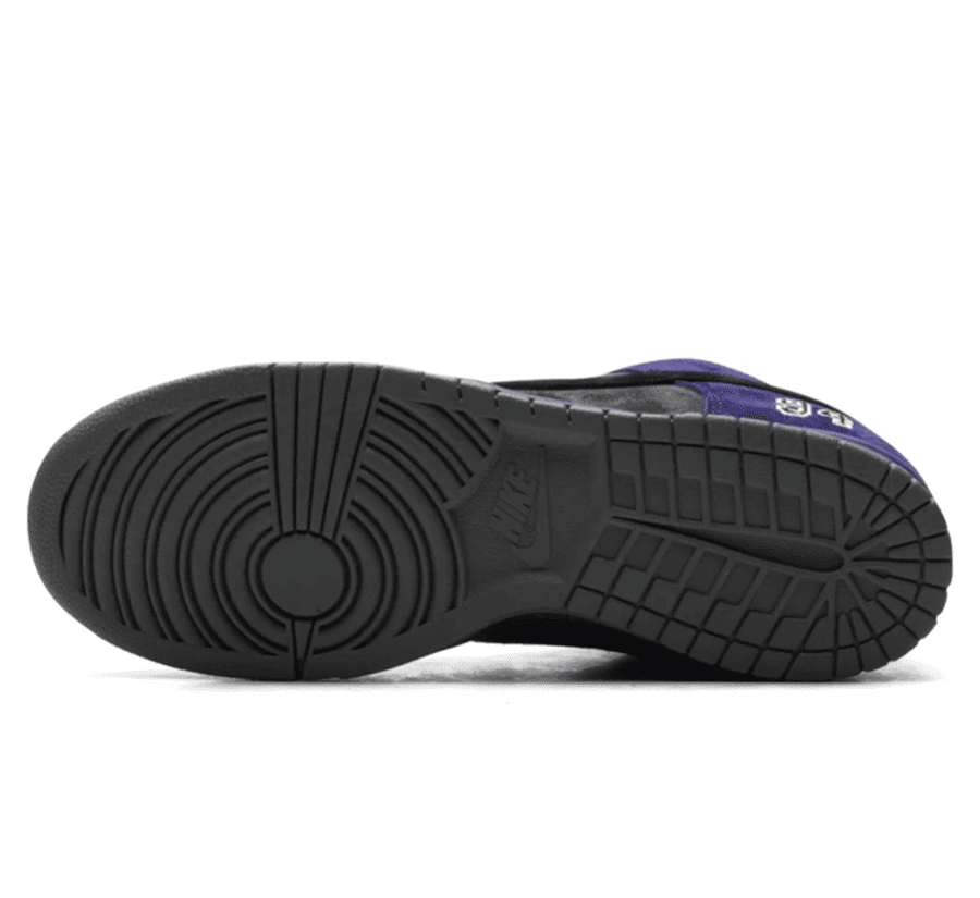 Nike SB Dunk Low x Supreme "94 Ink" - lila blau grauer Sneaker