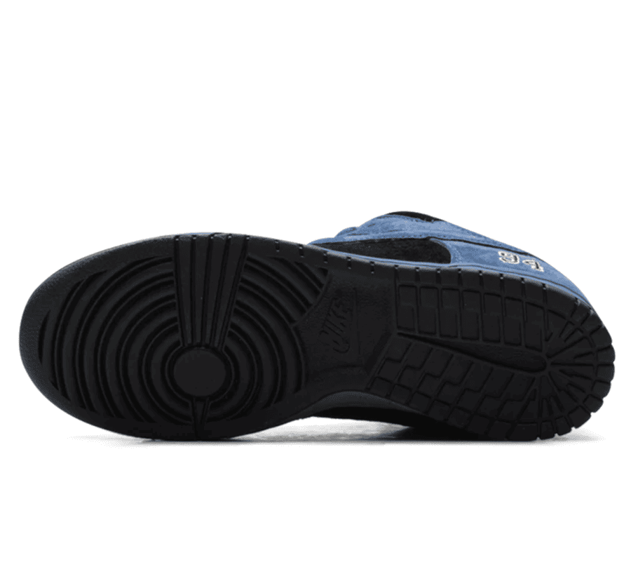 Nike SB Dunk Low x Supreme "Ocean Fog" - schwarz blauer Sneaker