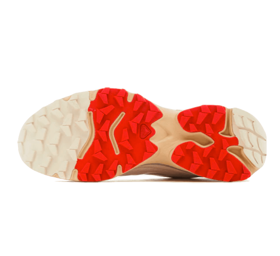Salomon XT-4 OG Vanilla Ice Fiery Red