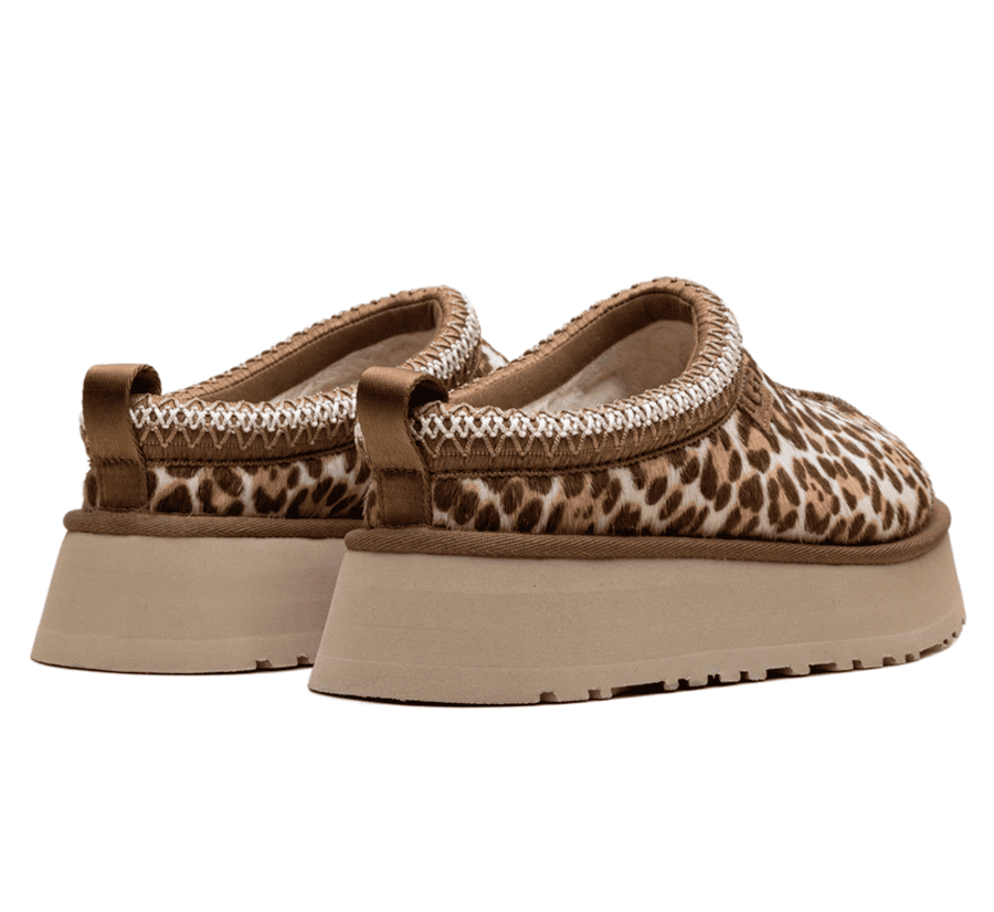UGG Tazz Slipper Felicity Leopard Jasmine (W) - beige brauner leopard Slipper
