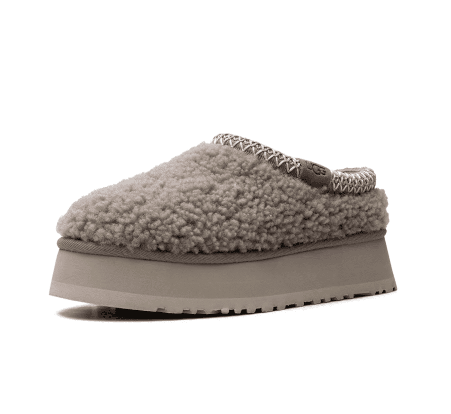 UGG Tazz Slipper Maxi Curly Smoke Plume (W) - braun beiger Slipper