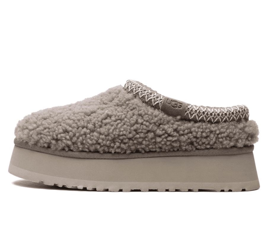 UGG Tazz Slipper Maxi Curly Smoke Plume (W) - braun beiger Slipper