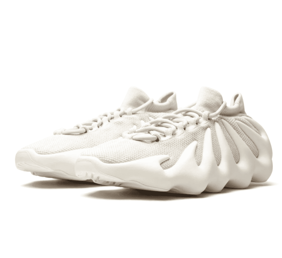 Yeezy 450 Cloud White - weißer Sneaker