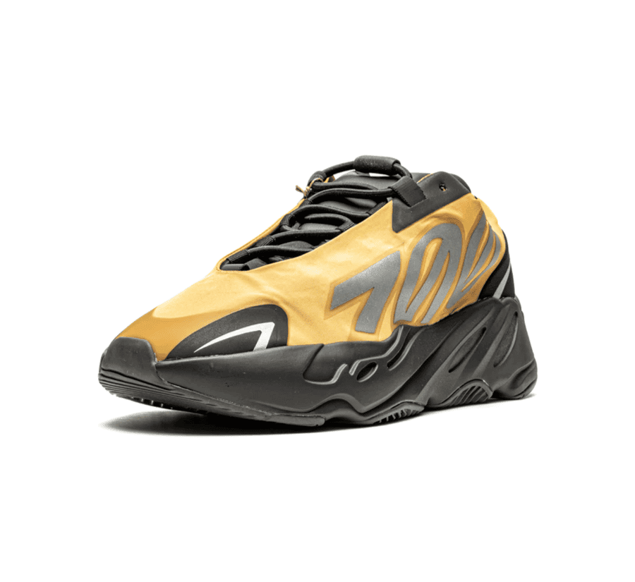 Yeezy Boost 700 MNVN Honey Flux - gelb schwarz Sneaker