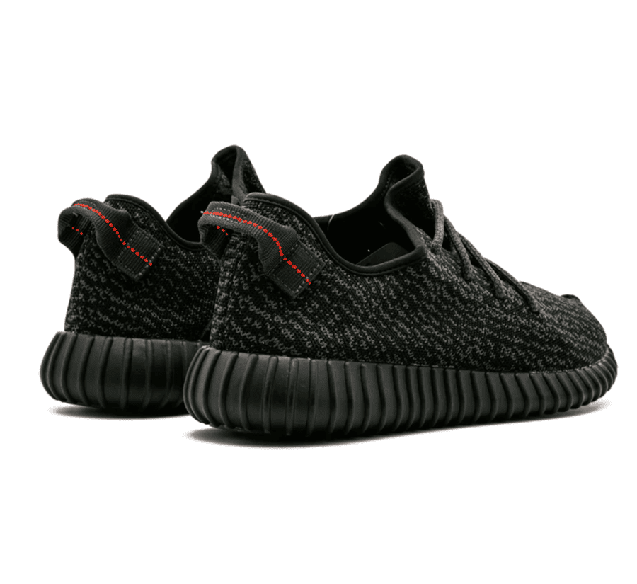 Yeezy Boost 350 Pirate Black - schwarzer Sneaker