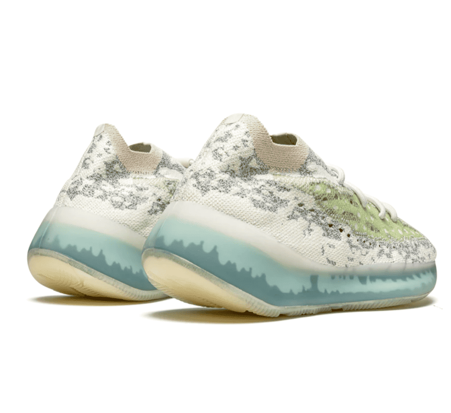 Yeezy Boost 380 Alien Blue - beige blau grüner Sneaker