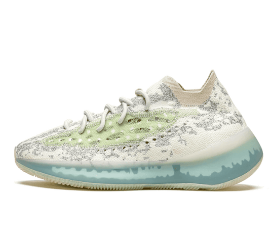 Yeezy Boost 380 Alien Blue - beige blau grüner Sneaker