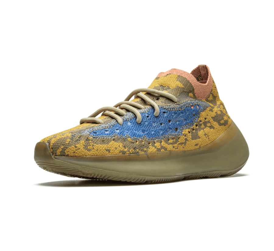 Yeezy Boost 380 Blue Oat - gelb blauer Sneaker