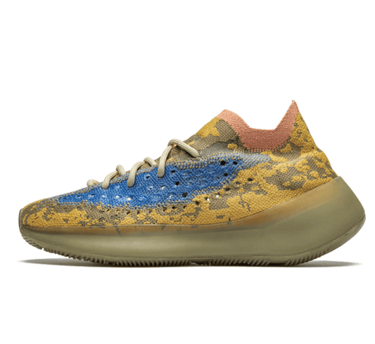 Yeezy Boost 380 Blue Oat - gelb blauer Sneaker