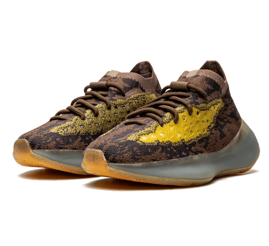 Yeezy Boost 380 LMNTE - braun gelber Sneaker