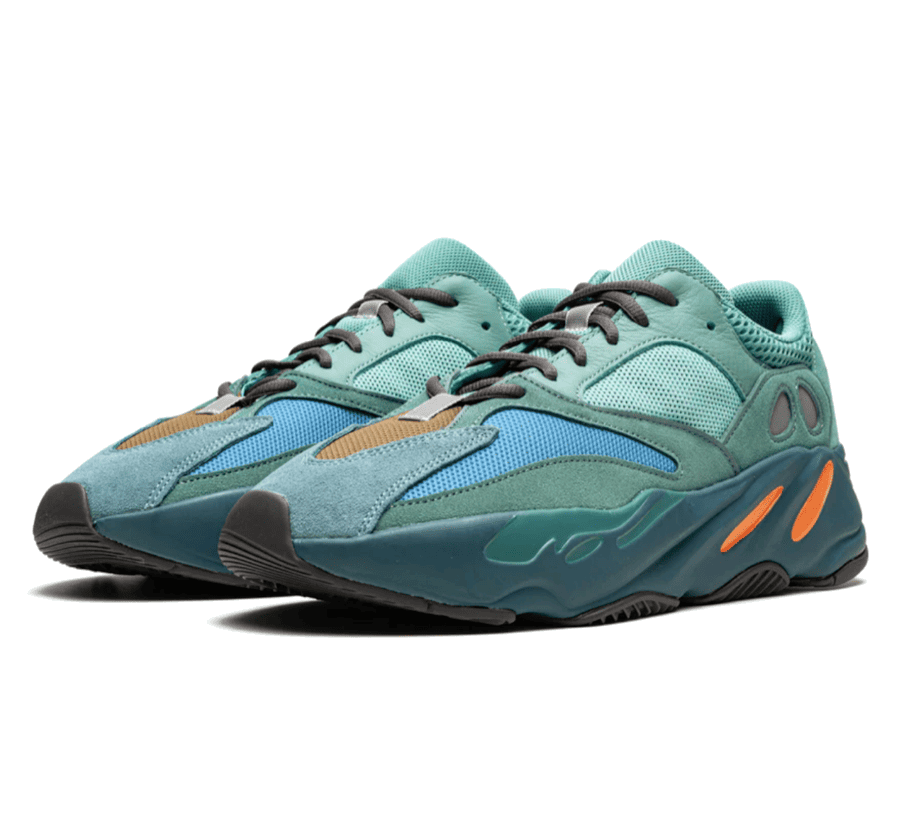 Yeezy Boost 700 Faded Azure - grün blauer Sneaker