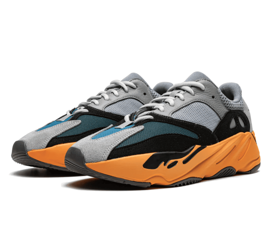 Yeezy Boost 700 Wash Orange - grau orangener Sneaker