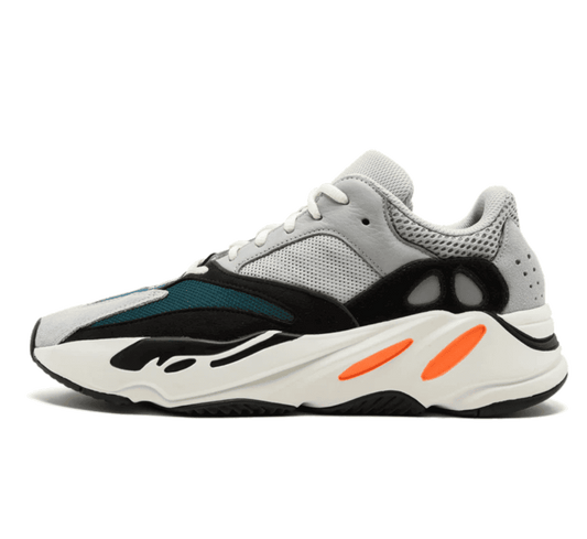 Yeezy Boost 700 Waverunner - grau schwarz grün orangener Sneaker