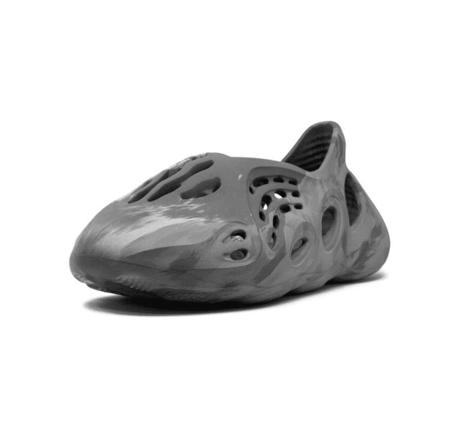 Yeezy Foam RNNR MX Granite - grau weißer Sneaker