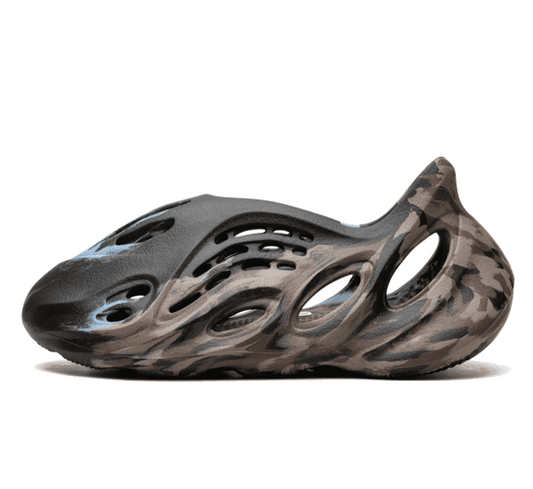 Yeezy Foam RNNR MX Cinder - blau schwarz beiger Sneaker