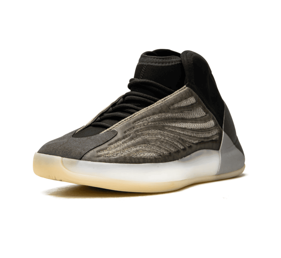 Yeezy QNTM Barium - schwarz grüner Sneaker