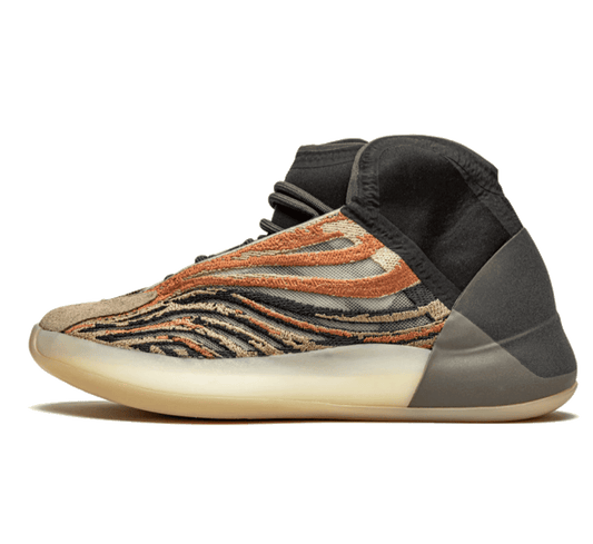 Yeezy QNTM Flash Orange - orange beige schwarzer Sneaker