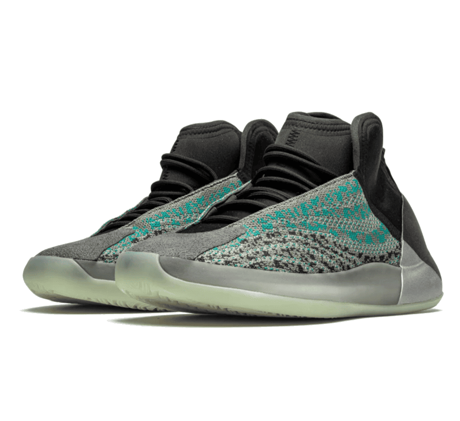 Yeezy QNTM Teal Blue - blau grauer Sneaker