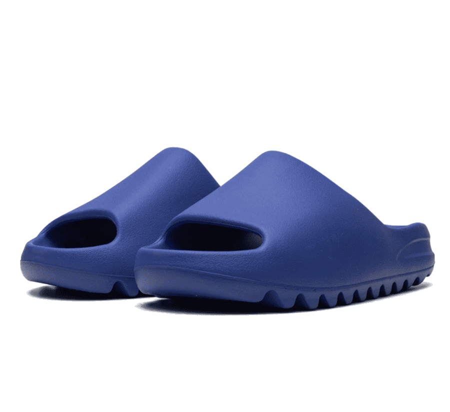 Yeezy Slide Azure - blaue Sandalen Slides