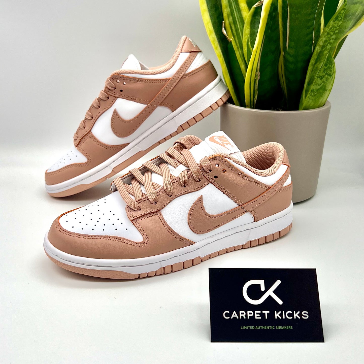 Nike Dunk Low Rose Whisper (W) - CARPET KICKS