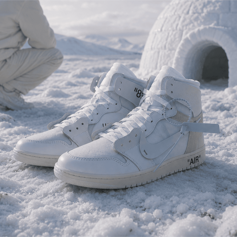 Air Jordan 1 High OG x Virgil Abloh Archive V.A.A. „Alaska“ Sneaker Release 2026