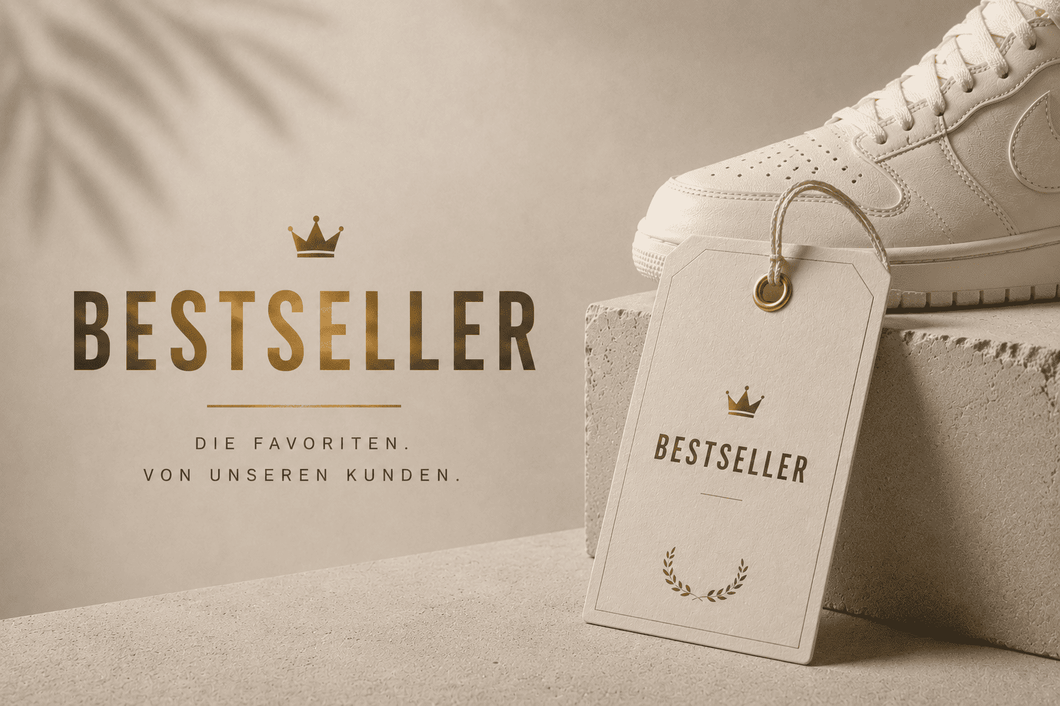 Bestseller Sneaker Kategoriebild mit den beliebtesten Nike, Jordan, adidas, New Balance und Yeezy Modellen