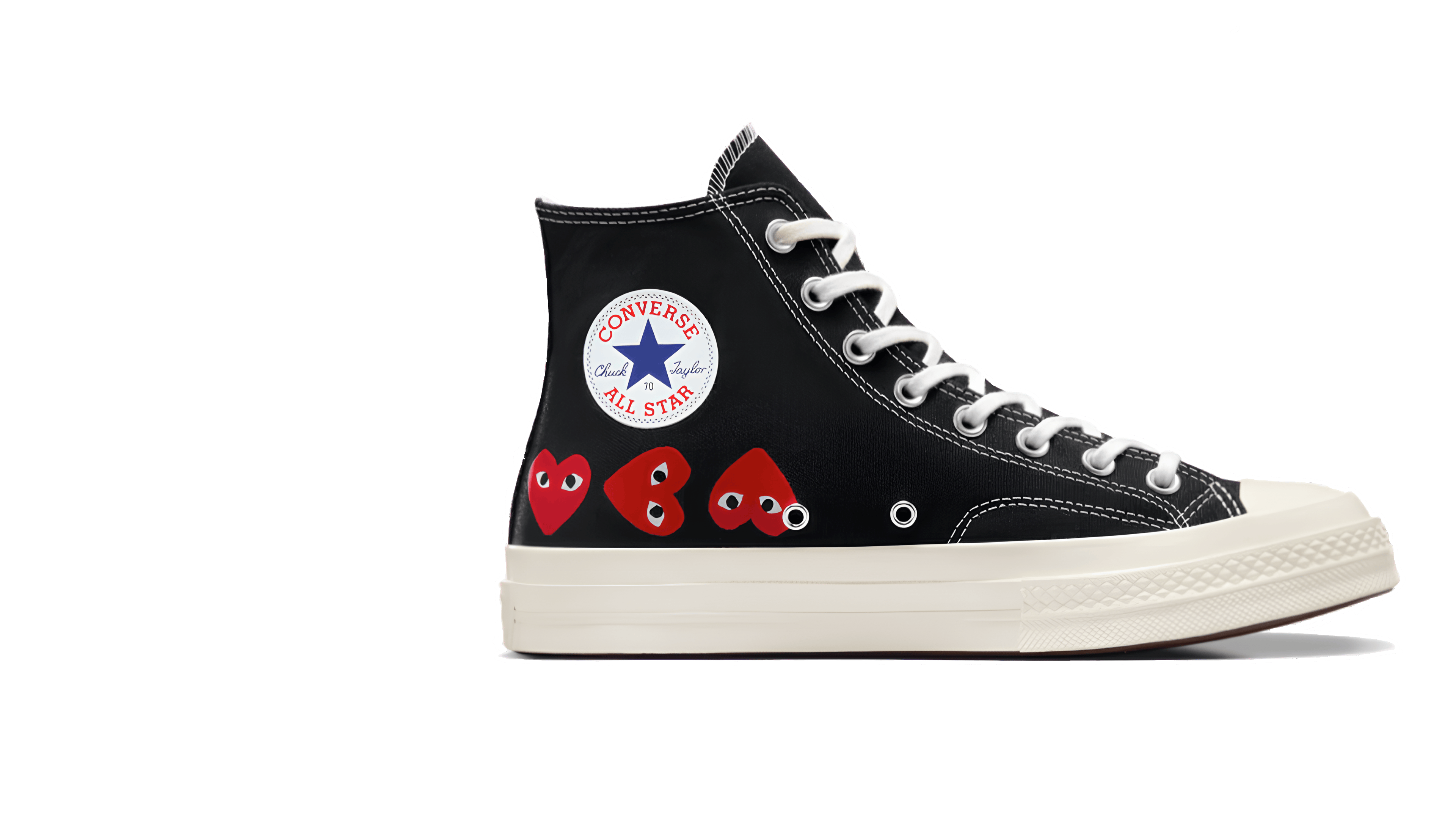 Comme des Garçons Sneaker Kategoriebild mit exklusiven Nike und Converse Kollaborationen im avantgardistischen Designer Streetwear Style