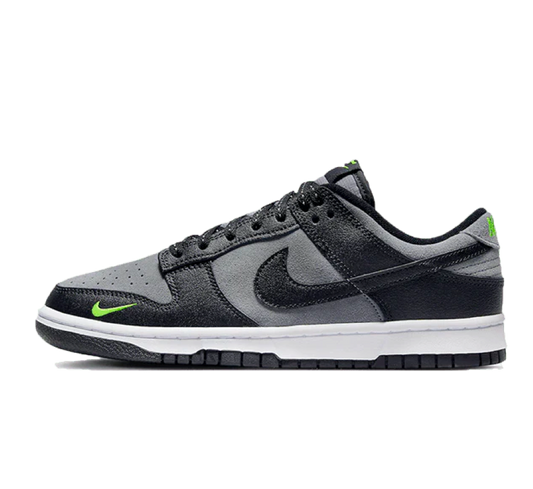 Nike Dunk Low Black Grey Green Strike