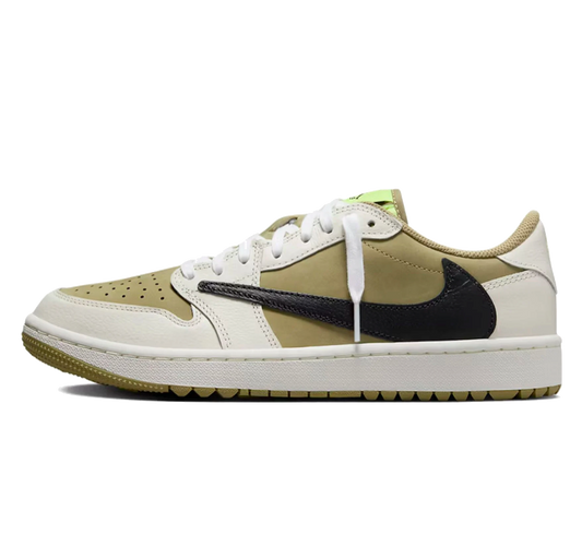 Air Jordan 1 Low Golf Travis Scott Neutral Olive