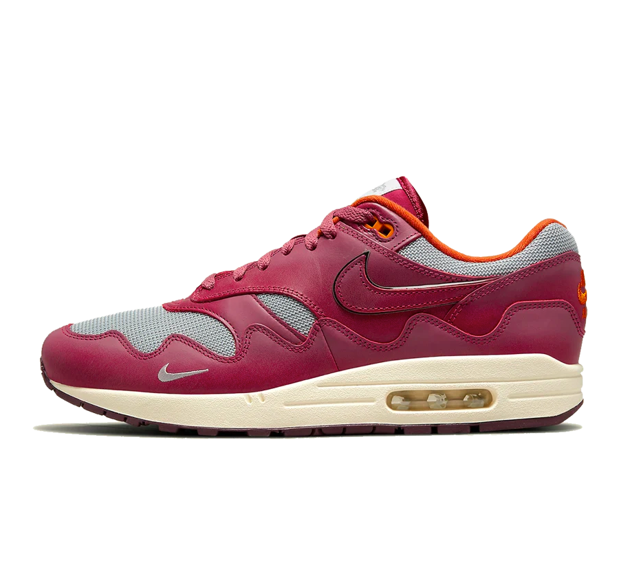 Nike Air Max 1 Patta Rush Maroon