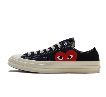 Play Comme des Garçons x Converse Chuck 70 Low Black