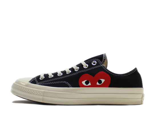 Play Comme des Garçons x Converse Chuck 70 Low Black