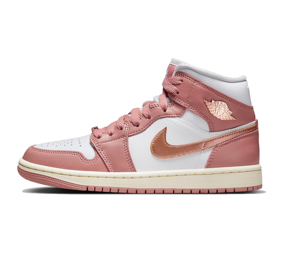 Air Jordan 1 Mid Red Stardust (W)