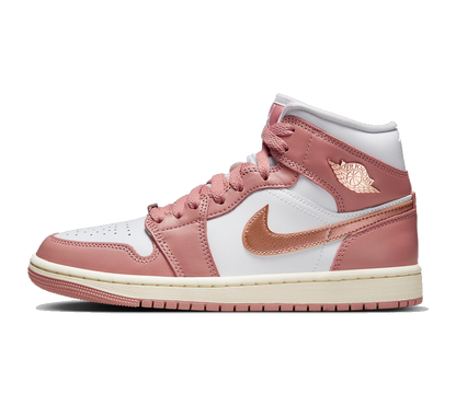 Air Jordan 1 Mid Red Stardust (W)
