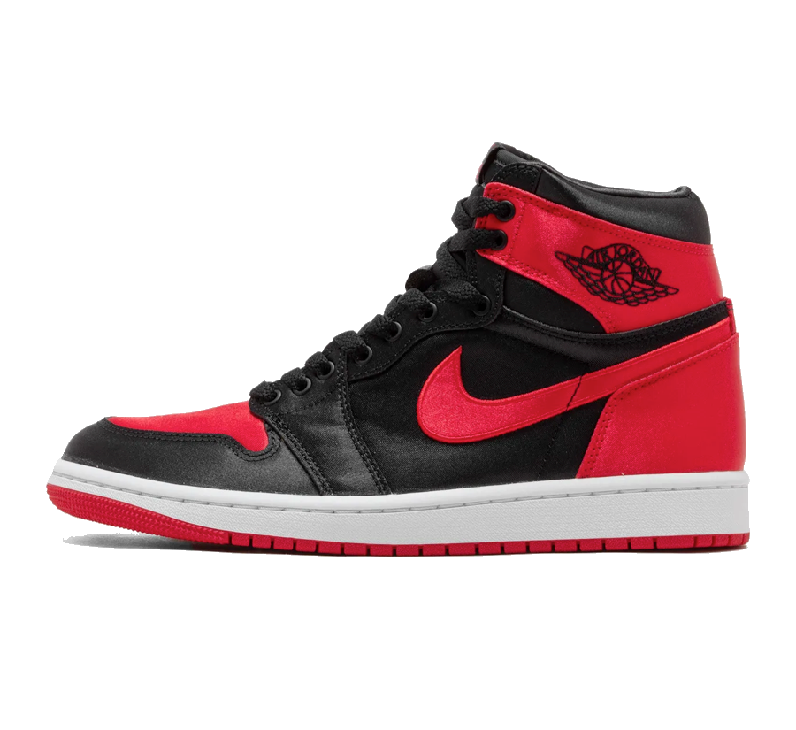 Air Jordan 1 High OG Satin Bred (W)