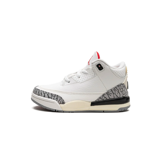 Air Jordan 3 White Cement Reimagined (TD) Baby
