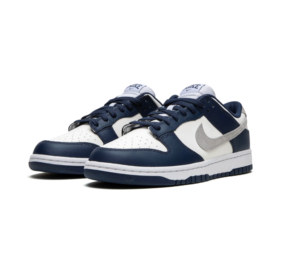 Nike Dunk Low Summit White Midnight Navy