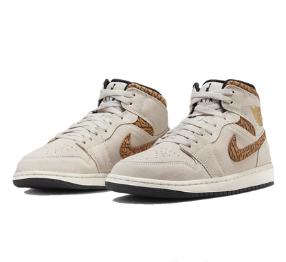 Air Jordan 1 Mid Brown Elephant