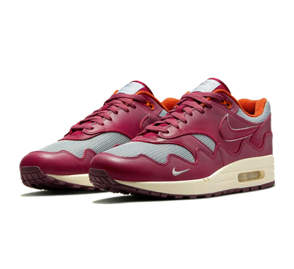 Nike Air Max 1 Patta Rush Maroon
