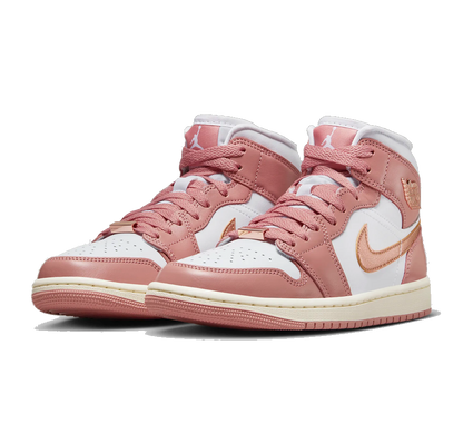 Air Jordan 1 Mid Red Stardust (W)