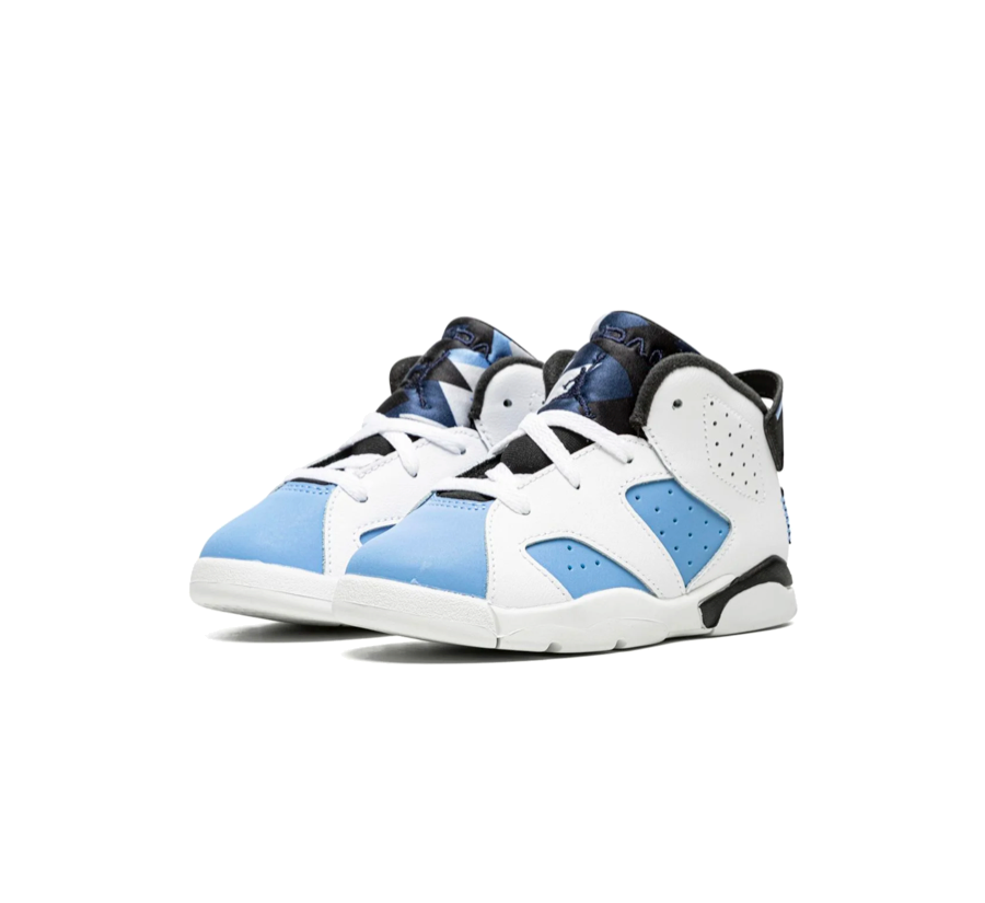 Air Jordan 6 UNC White (TD) Baby
