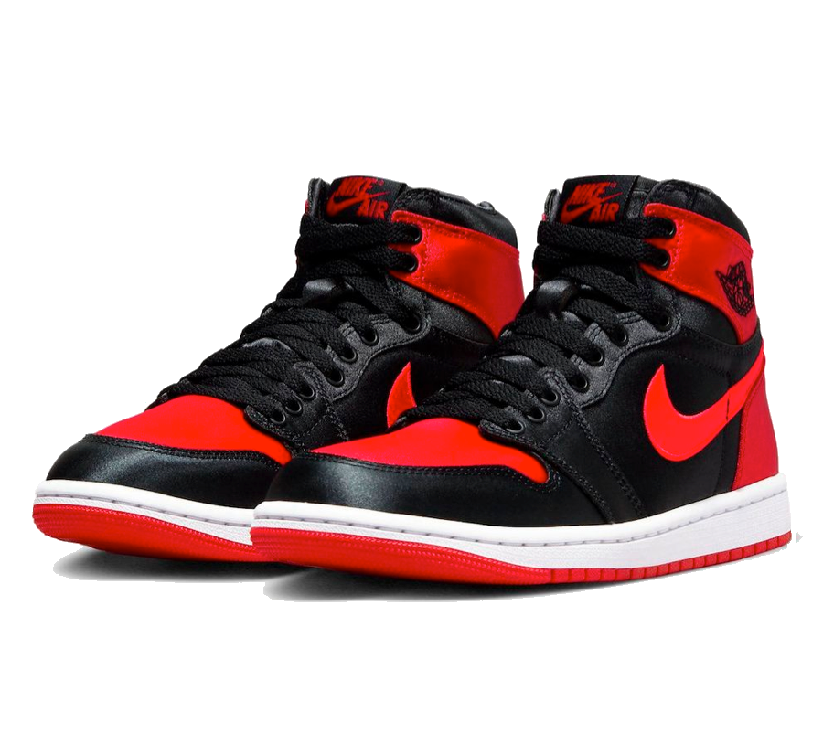 Air Jordan 1 High OG Satin Bred (W)